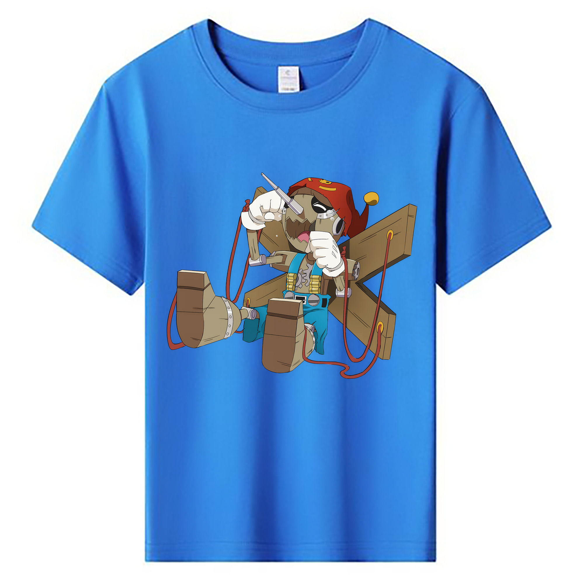 （画像用） Digimon デジタルモンスター/デジモン 綿100％キッズTシャツ（フロントプリント）